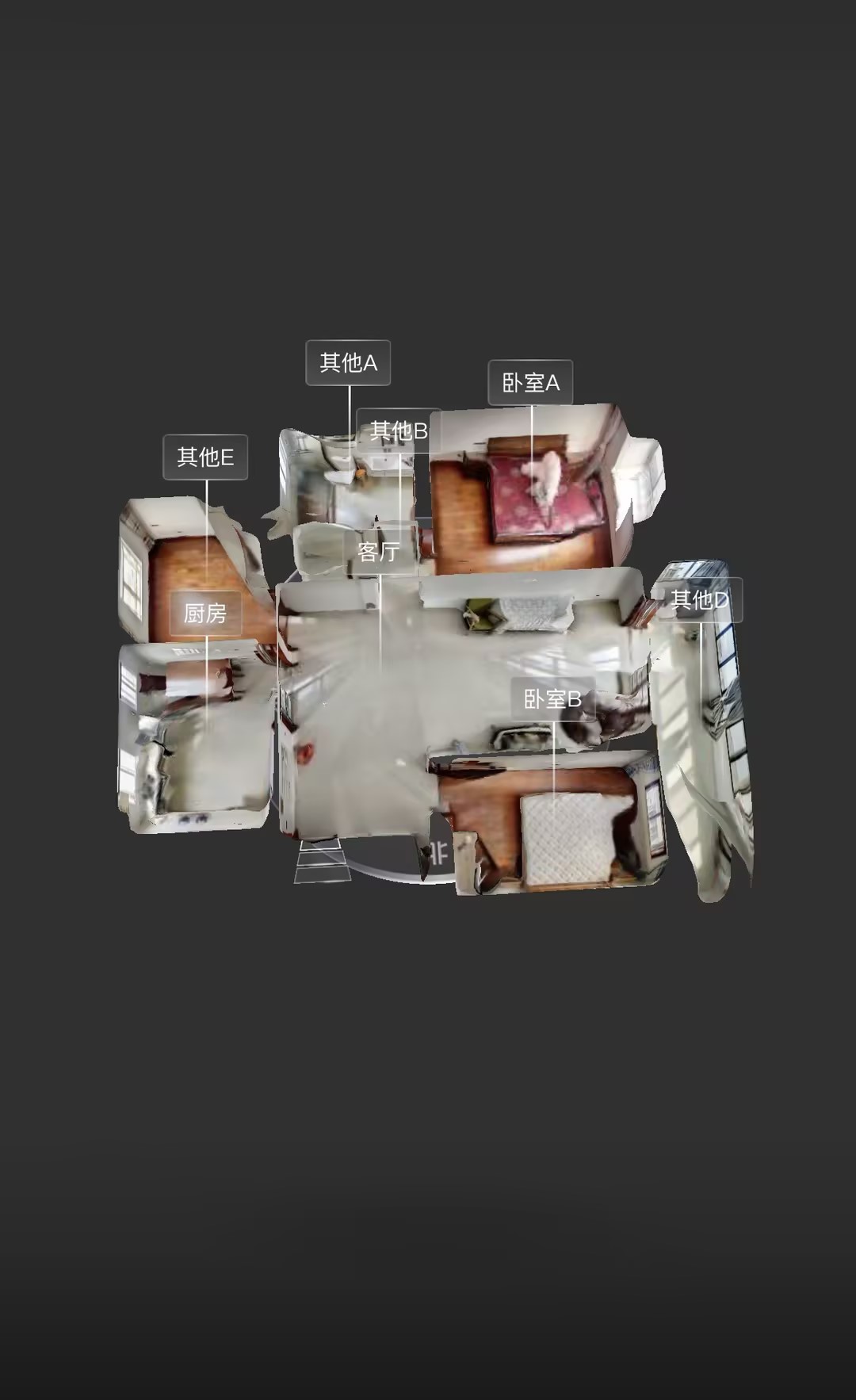 金欣佳园A区 3室2厅1卫 105m&sup2;