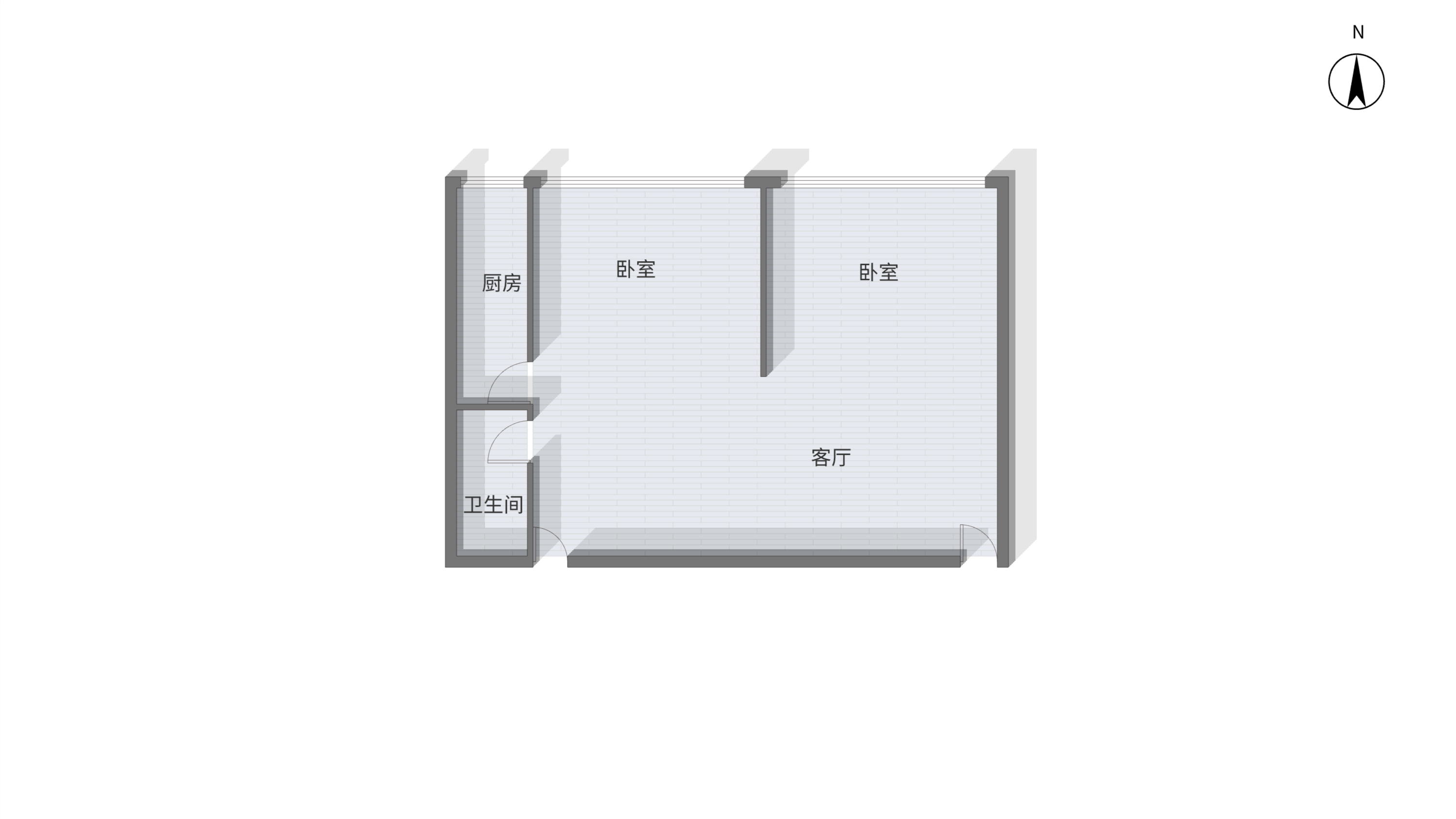 凤凰文化广场 3室2厅1卫 117.81m&sup2;