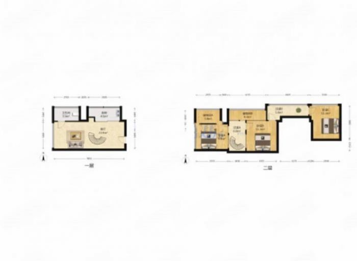 北城一品 3室2厅2卫 55m&sup2;