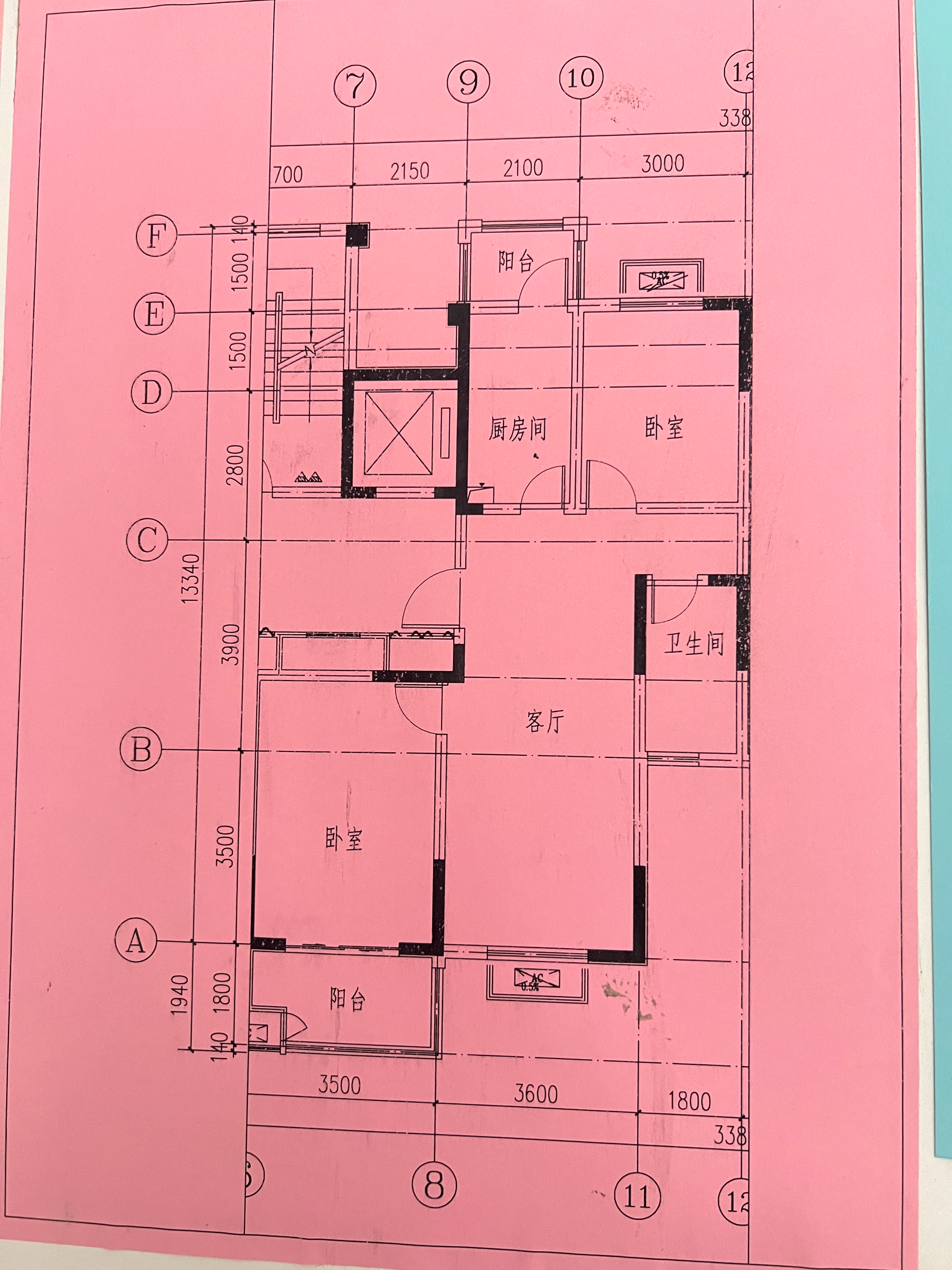 天一裕景苑 2室1厅1卫 109.00m&sup2;