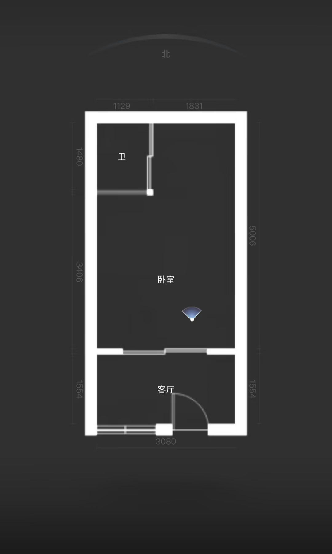 双霞花苑 1室1厅1卫 50m&sup2;