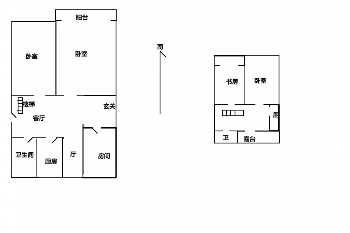 北濠桥东村 3室2厅1卫 150m&sup2;