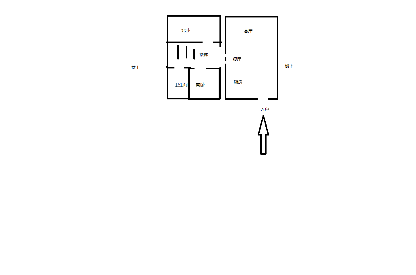 汇富花苑 2室1厅1卫 70m&sup2;
