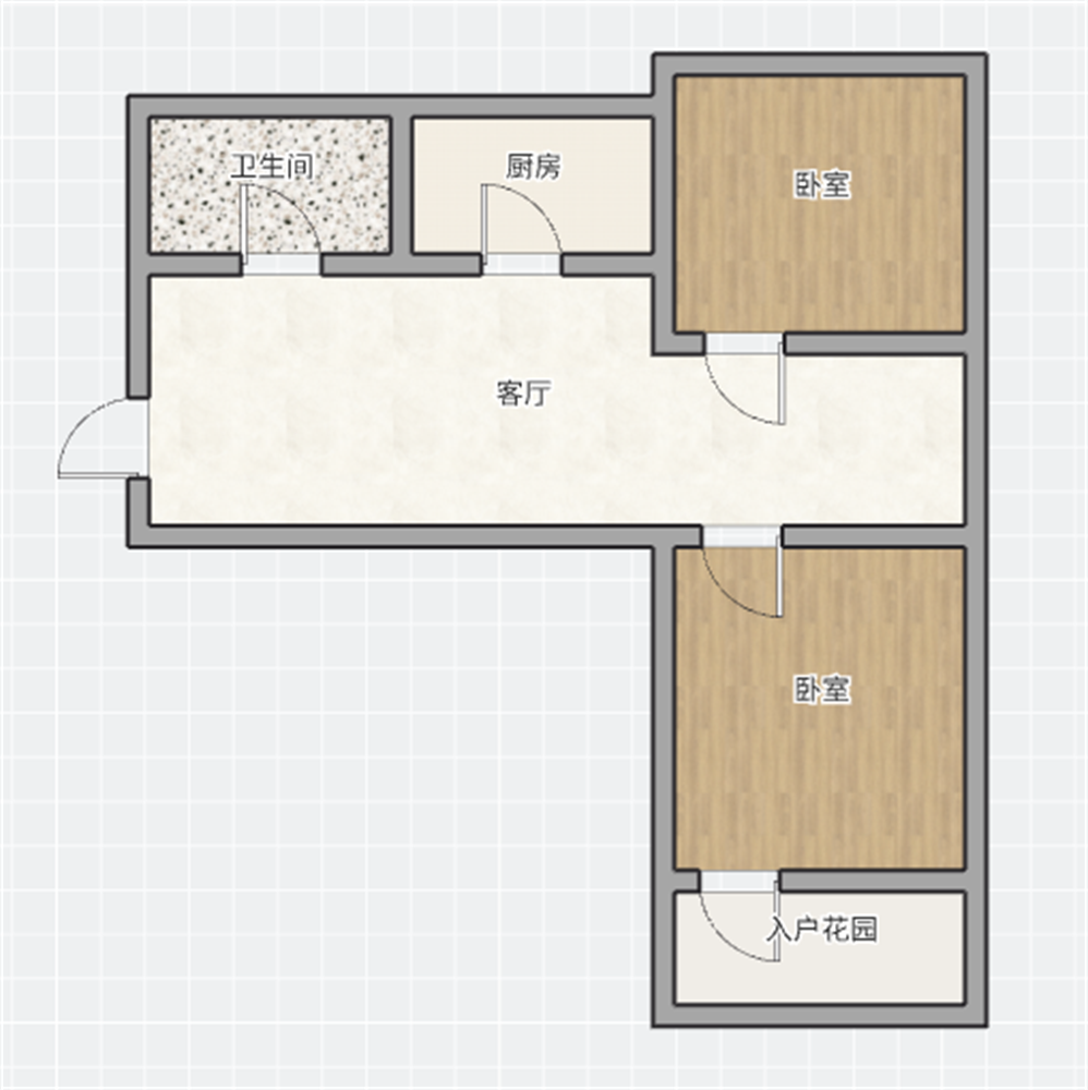 北街新村 2室1厅1卫 57m&sup2;