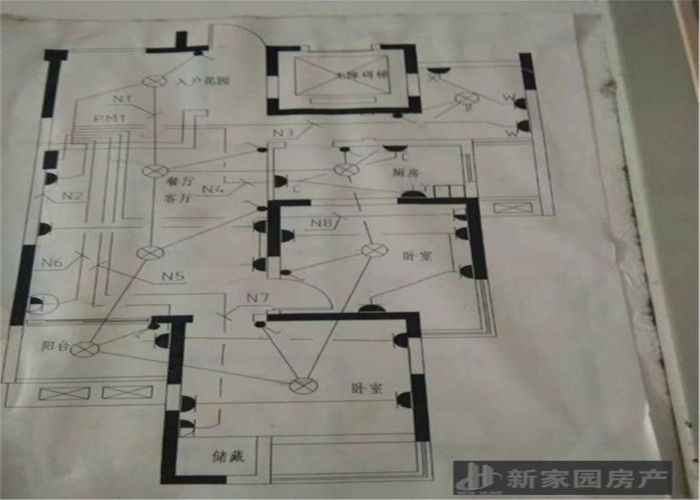 万通城 2室2厅1卫 96m&sup2;