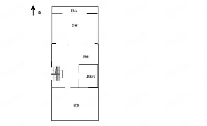 北城一品 2室2厅1卫 53m&sup2;