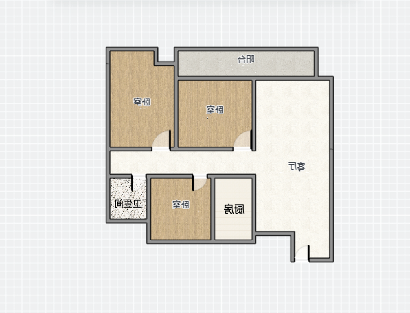 万科&middot;海上明月 3室2厅2卫 108m&sup2;