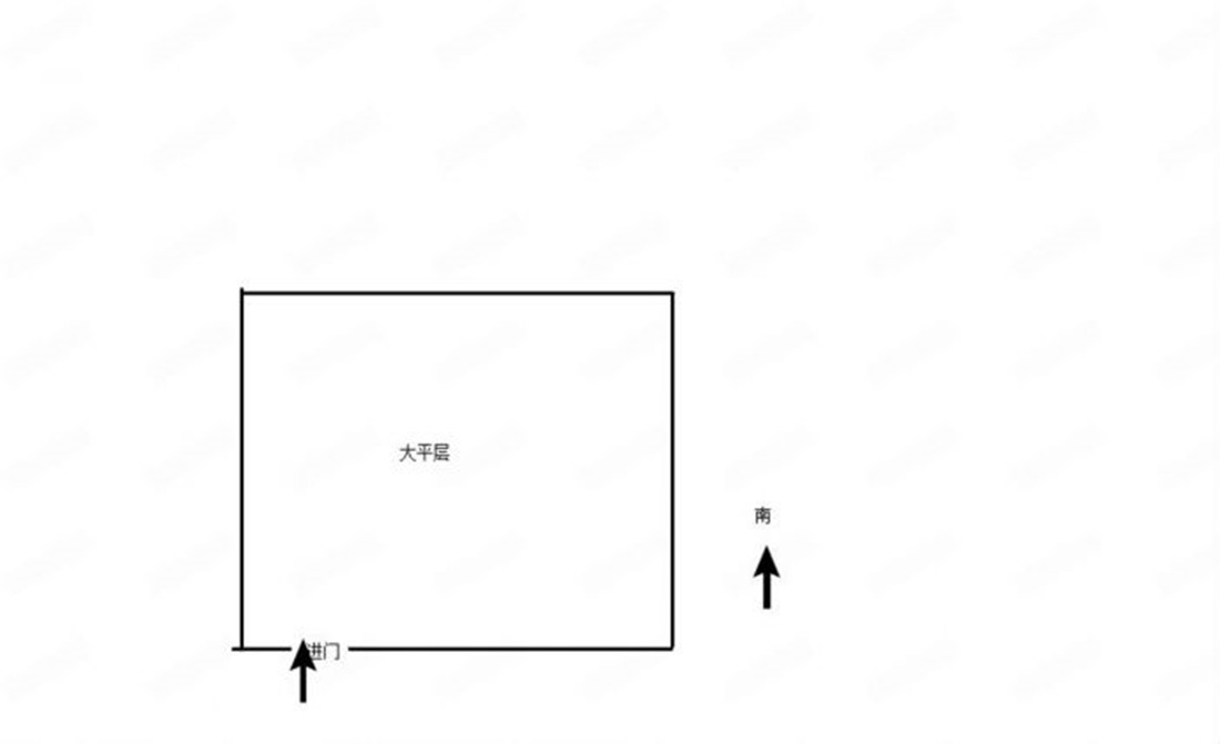 崇川星光域 1室1厅1卫 46.00m&sup2;