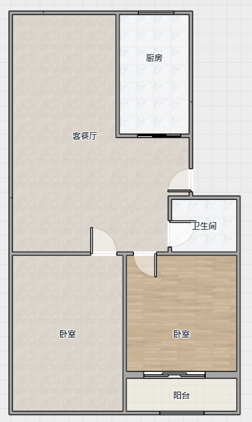 东大俪鑫 2室2厅1卫 120m&sup2;