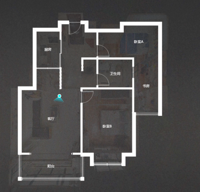 金和家园 2室2厅1卫 93m&sup2;