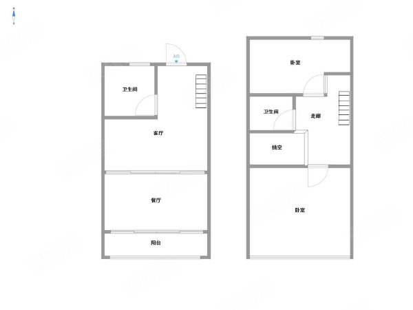 北城一品 1室厅卫 50m&sup2;