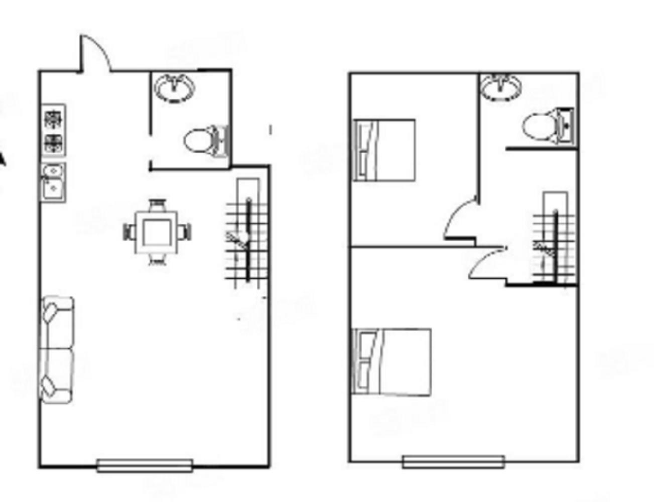 铂金时代 1室1厅1卫 45m&sup2;