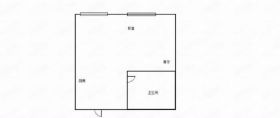 南通万达广场 1室1厅1卫 37m²