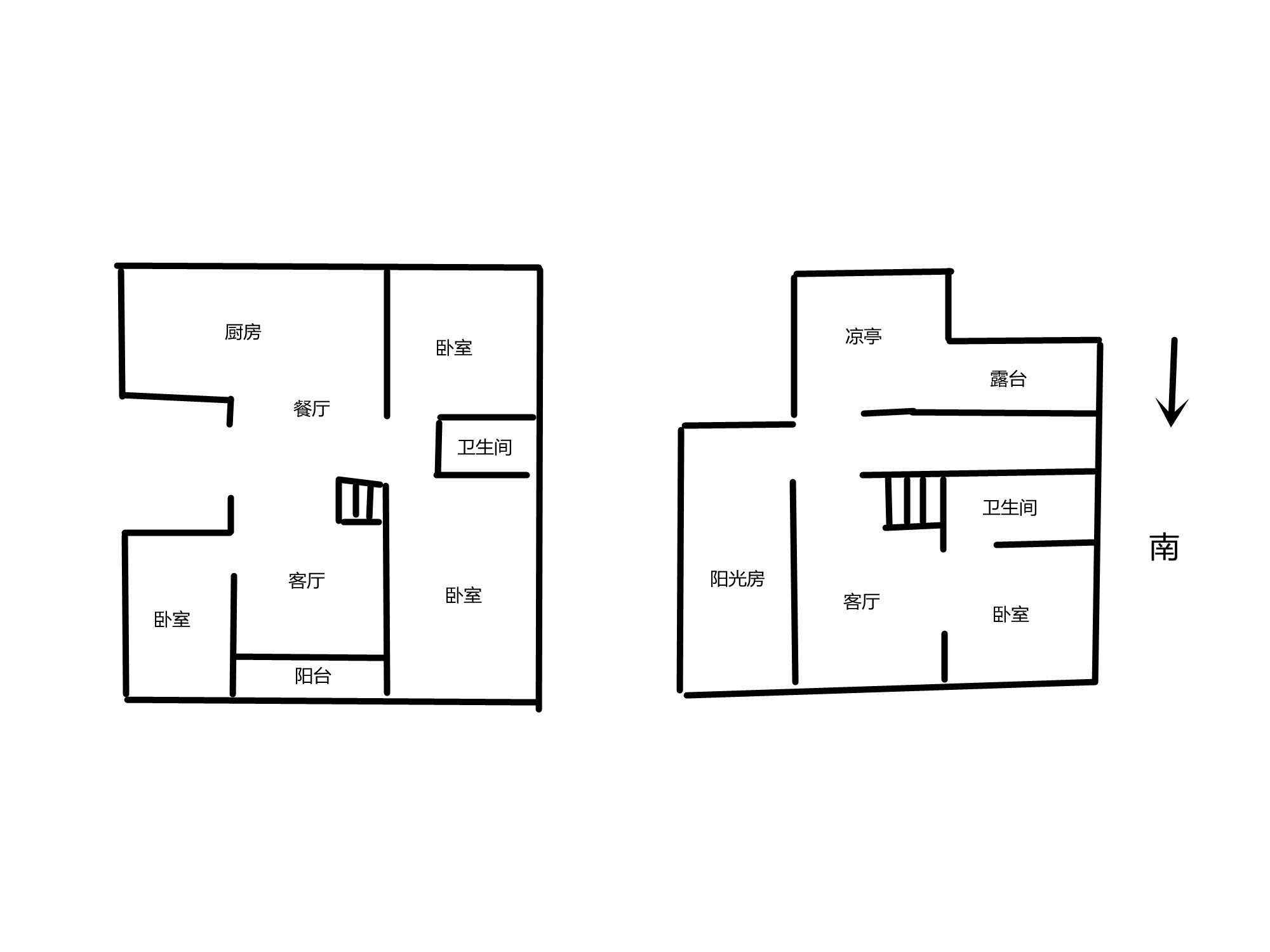 城市嘉苑 5室2厅2卫 202.00m&sup2;