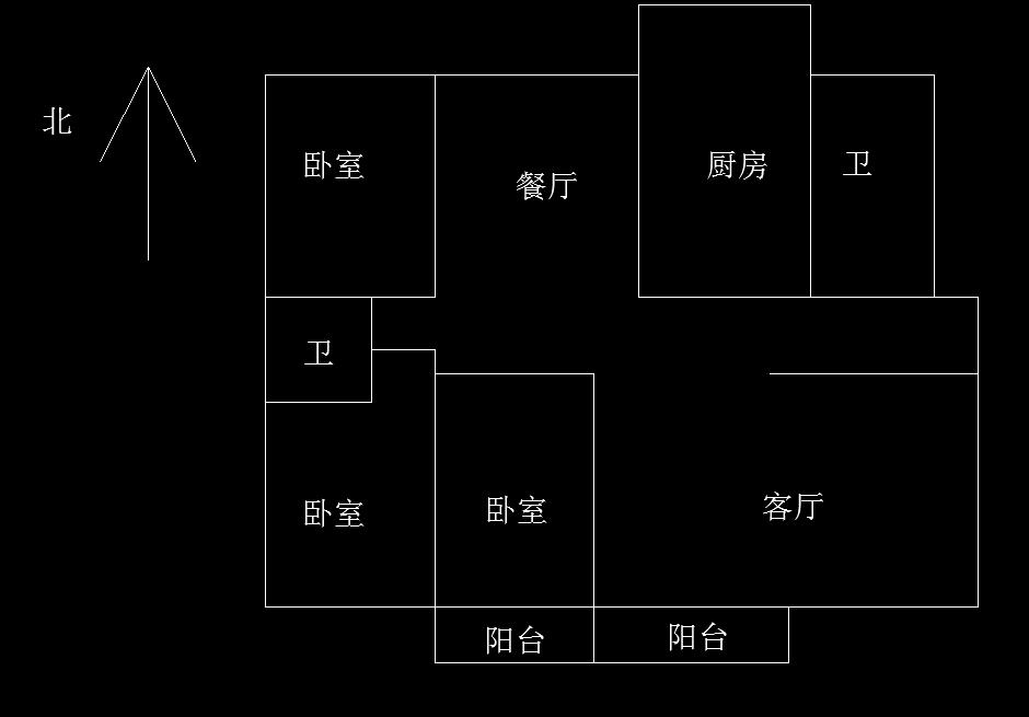 朝晖花园 3室2厅2卫 175.00m&sup2;