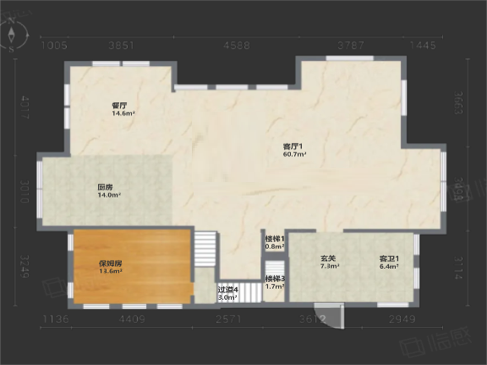顺发御园 6室3厅5卫 550.00m&sup2;