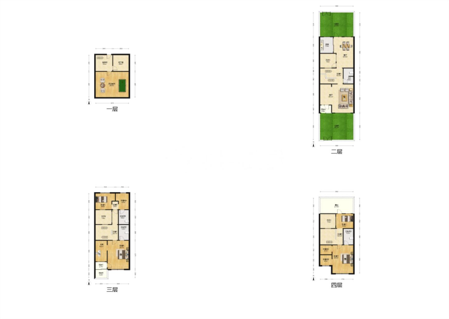 九里兰亭 4室2厅4卫 328m&sup2;