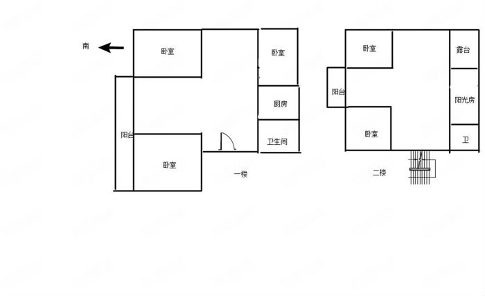 天都花苑 5室2厅2卫 142m&sup2;