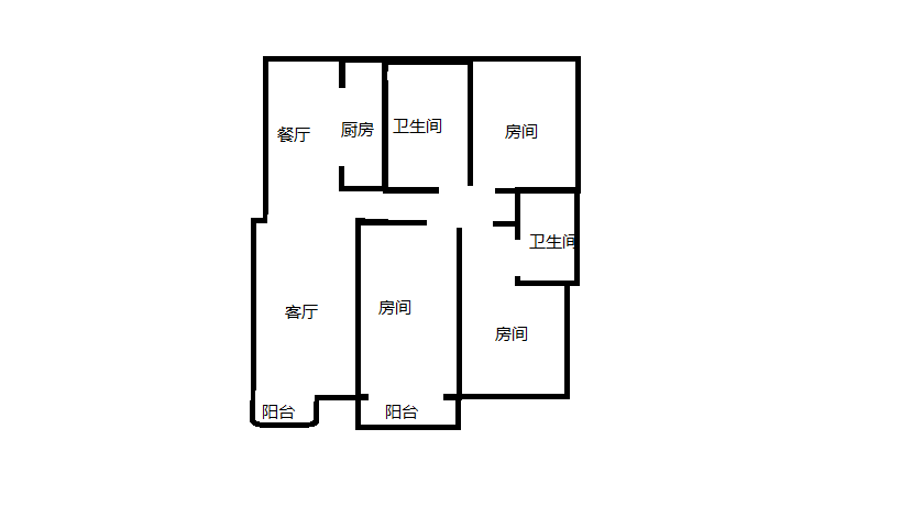 颐和花园 4室2厅2卫 167.97m&sup2;