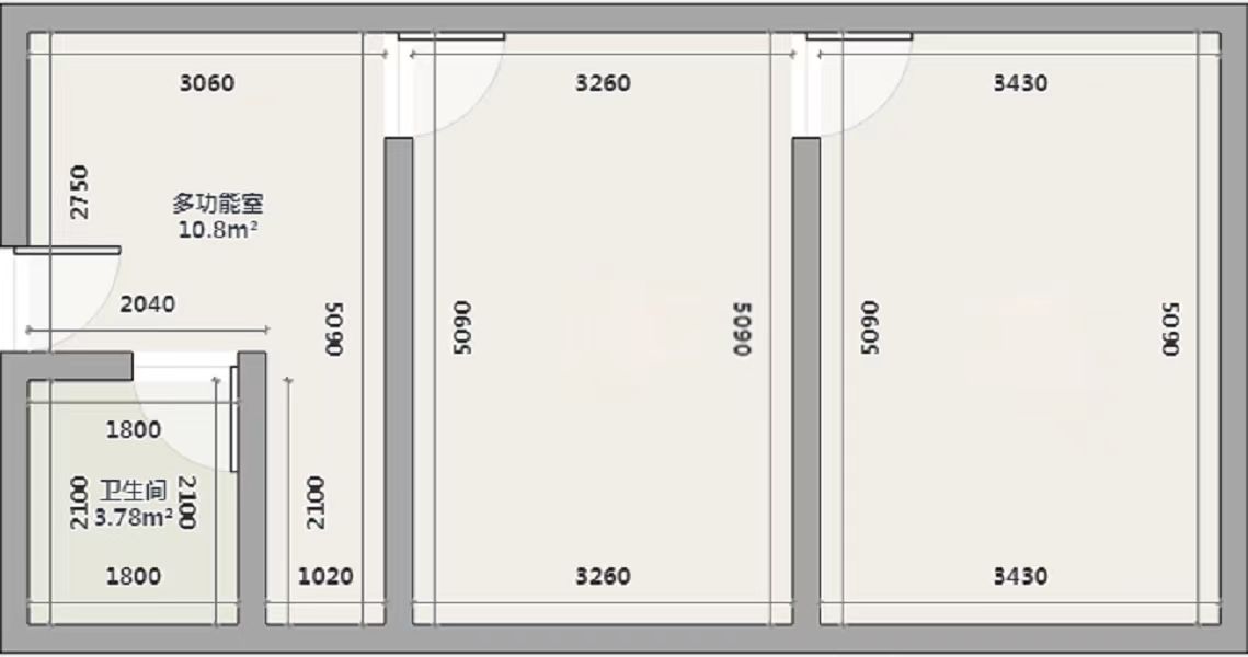 汇金国际 1室1厅1卫 160m&sup2;