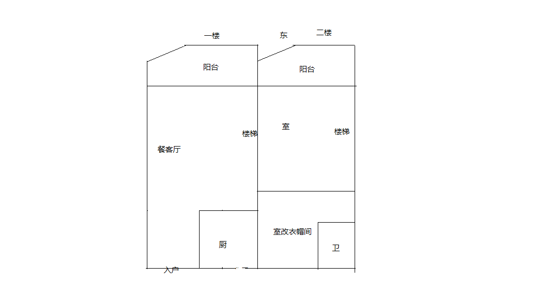 帝奥北城名郡 2室1厅1卫 52.00m&sup2;