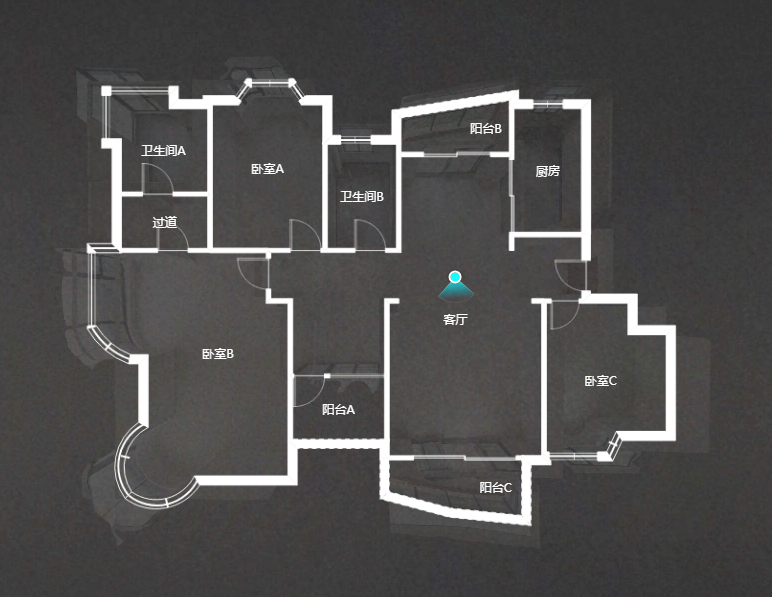 银河湾 5室2厅2卫 231.51m²