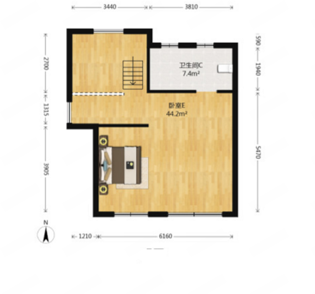 盛和九里香堤二期 6室3厅5卫 400.00m&sup2;