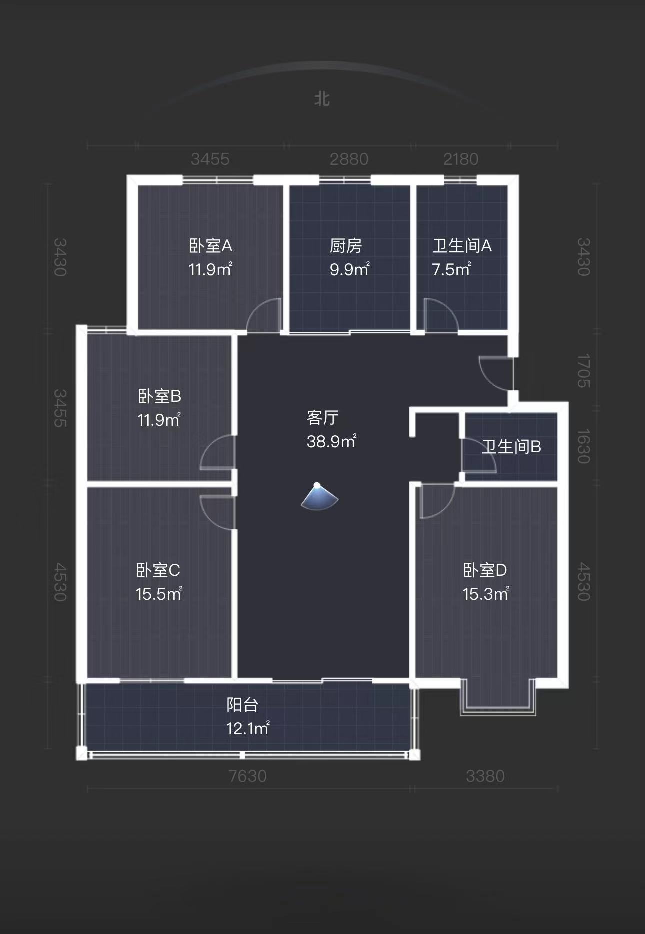 泰山公寓 7室2厅2卫 145m&sup2;