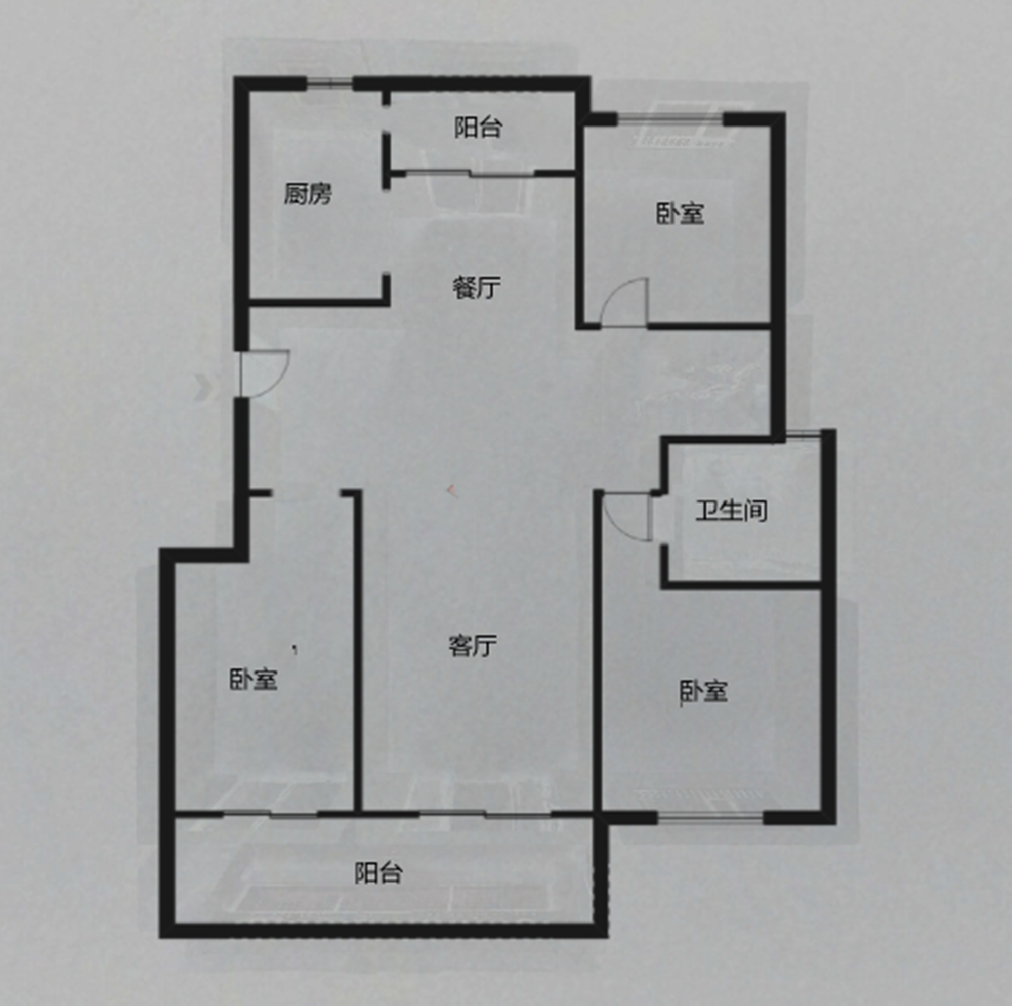 城山隐花苑 5室3厅3卫 212.89m&sup2;
