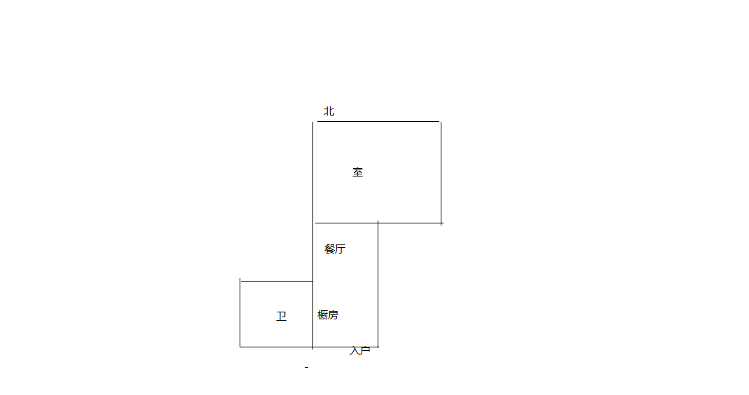金贸公寓 1室1厅1卫 72m&sup2;