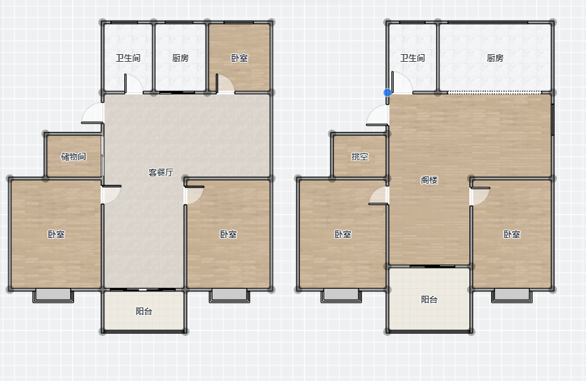 金和家园 5室4厅2卫 230.00m&sup2;