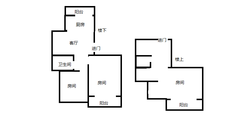 山芝庄新苑 3室1厅1卫 78.88m&sup2;