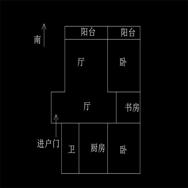 朝晖花园 3室2厅1卫 107.92m&sup2;