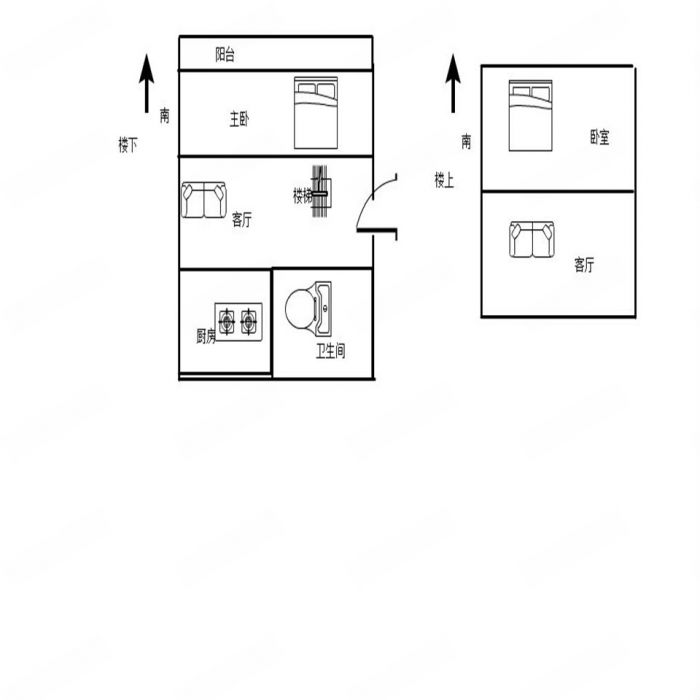 世纪新城 3室1厅1卫 91.50m&sup2;