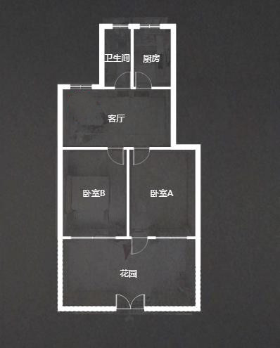 晨苑 2室1厅1卫 67.99m&sup2;