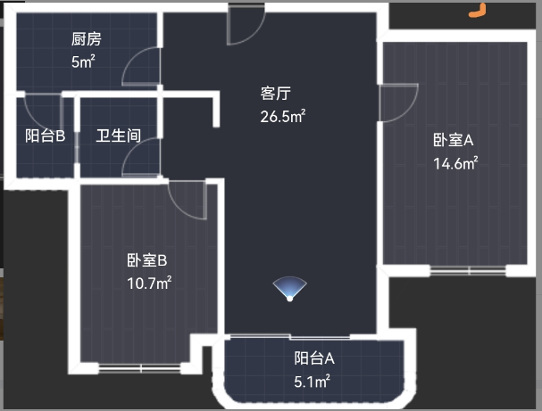 碧桂园天玺湾 2室2厅1卫 88m&sup2;