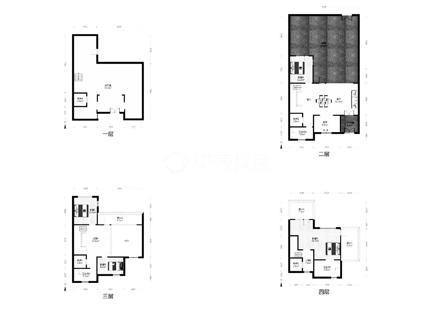 融创盛和九里桃源 5室3厅2卫 300m&sup2;