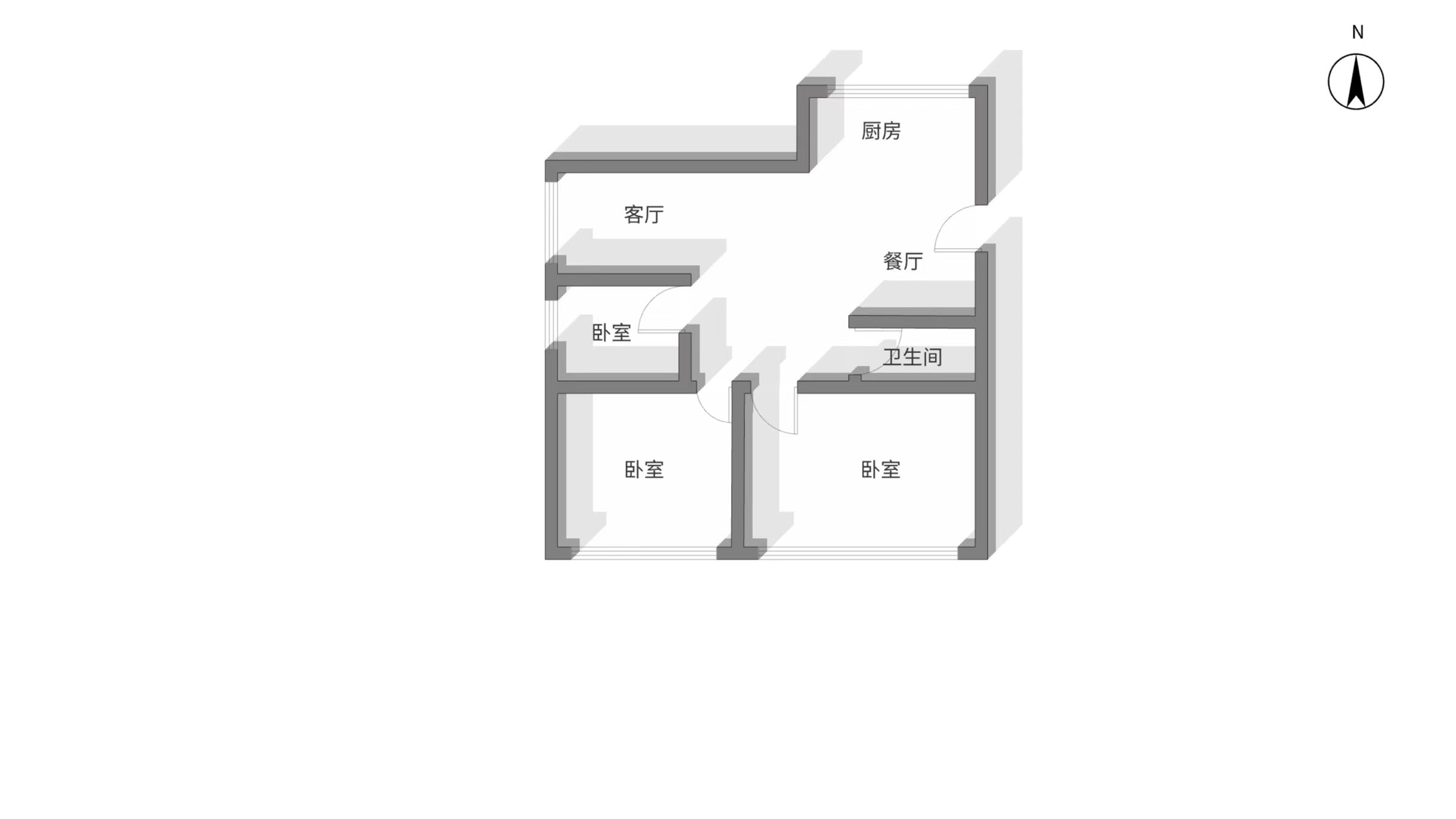凤凰文化广场 2室2厅1卫 145.14m&sup2;