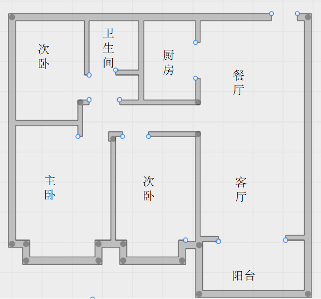 南通雅居乐花园 3室2厅1卫 99m&sup2;
