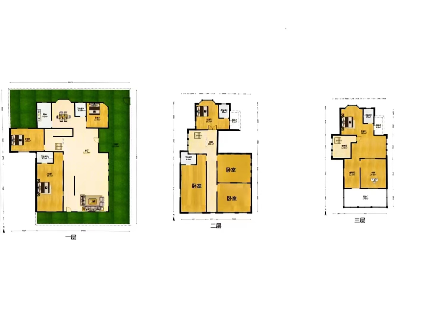 军山汇贤居 4室2厅2卫 359.69m²