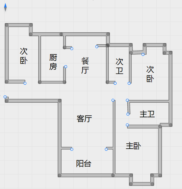 南通雅居乐花园 3室2厅2卫 116m&sup2;