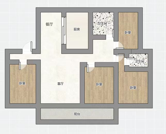 珑府 4室2厅2卫 143m&sup2;