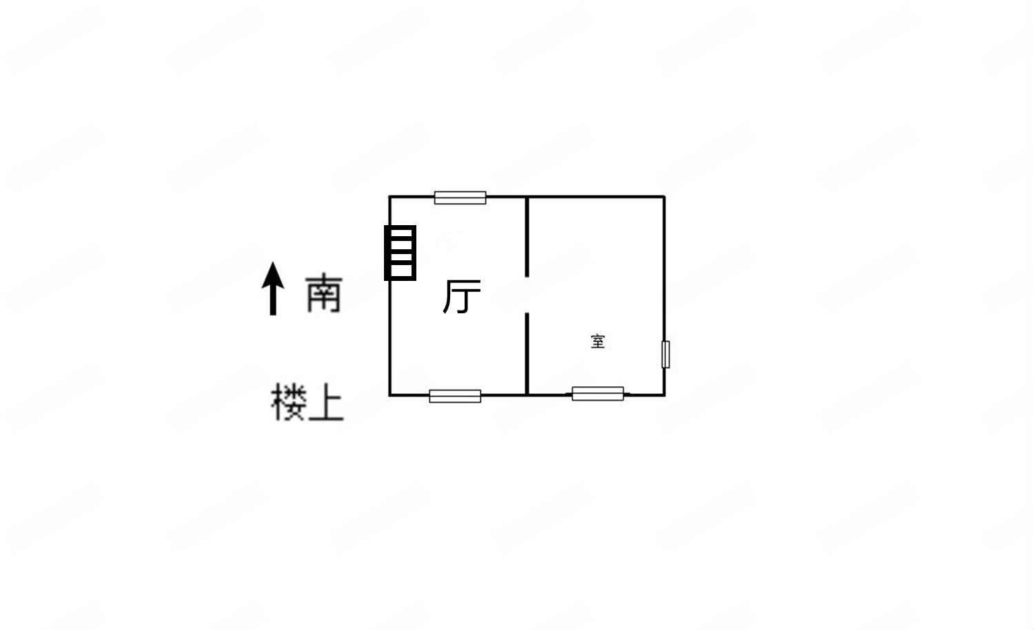 南川园新村 3室1厅1卫 80.64m&sup2;