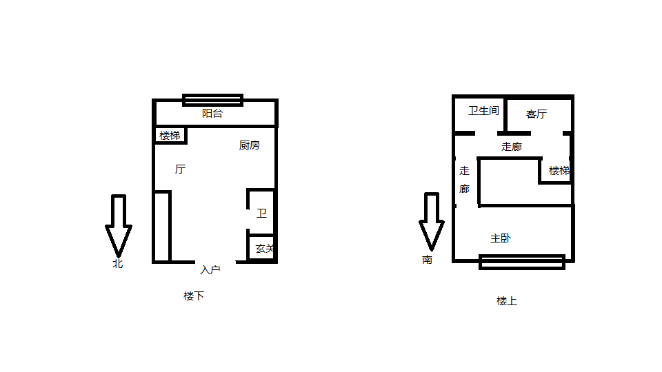 紫阳开心公寓 1室1厅1卫 58m&sup2;