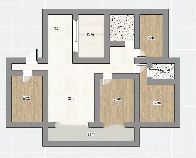 珑府 4室2厅2卫 143m&sup2;