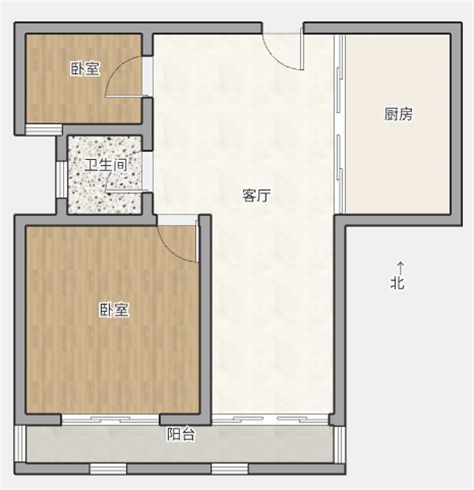 三里墩花苑 3室2厅2卫 96m&sup2;