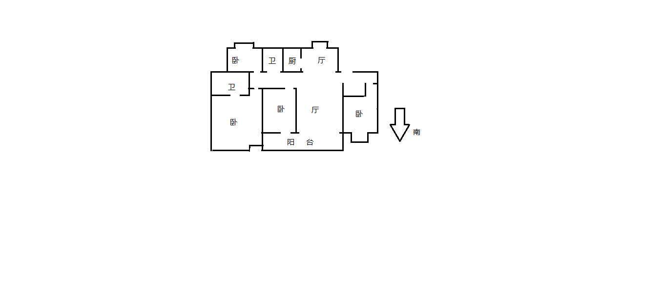 滨江道静园 3室2厅2卫 143.00m&sup2;