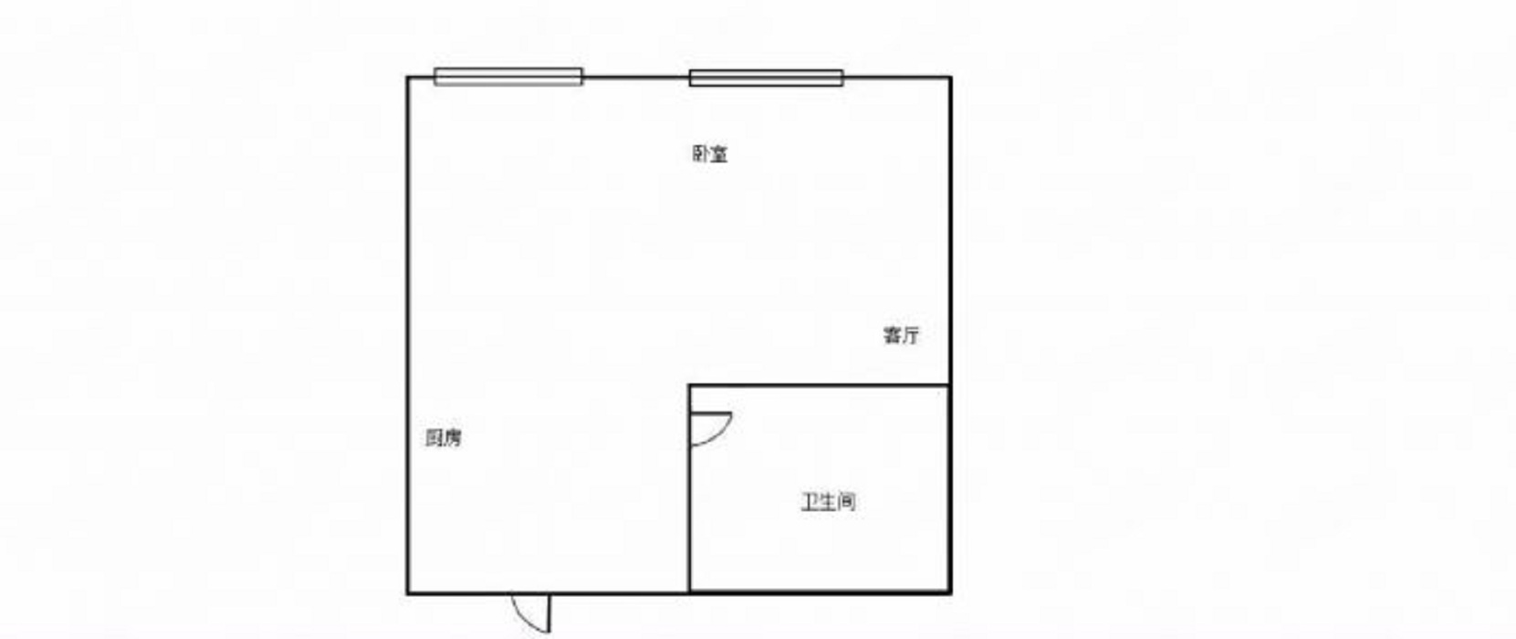 永和大厦 1室1厅1卫 46m&sup2;