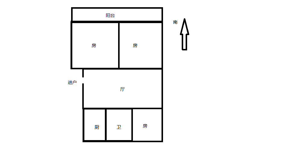莲花苑 6室2厅2卫 98.37m&sup2;