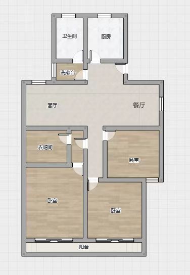 八仙花苑 3室2厅1卫 146.55m&sup2;